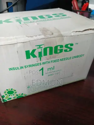 Insulin Syringes With Fixed Needle-Unbody