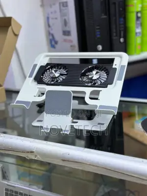 Laptop Stand With Mobile/Smartphone Holder