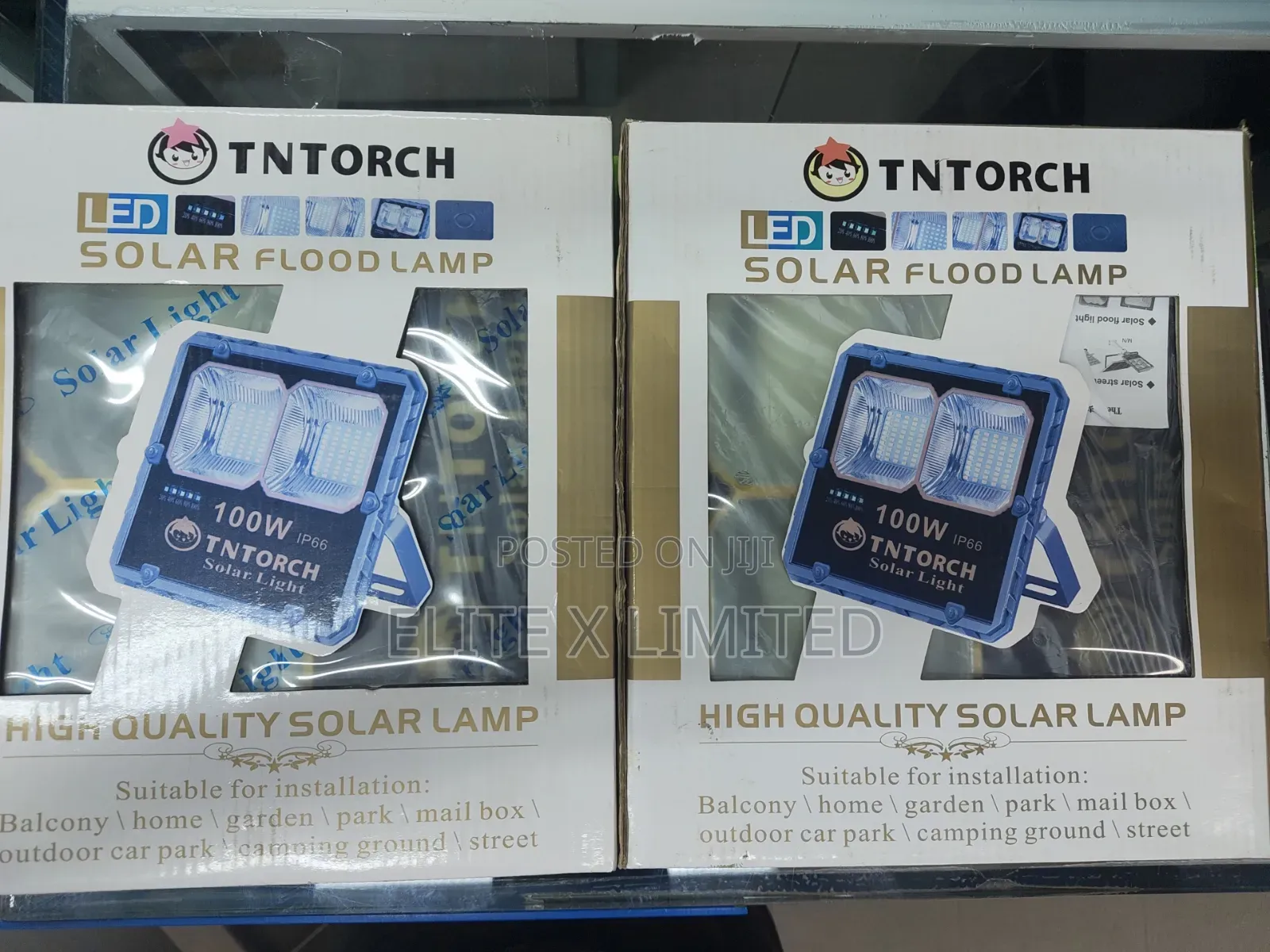 Tntorch 100w Led High Quality Solar Flood Lamp