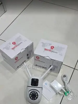360° Dual Lens Wifi CCTV Camera – Motion Detection, V380 Pro, Type-C