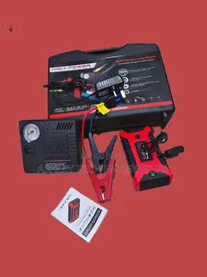 Multifunctional Car Jump – Power Bank, Air Compressor Led Light