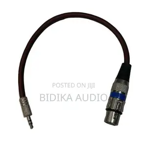 New XLR Female to 3.5mm (1/8") TRS Stereo Jack Microphone Cable 1.5m