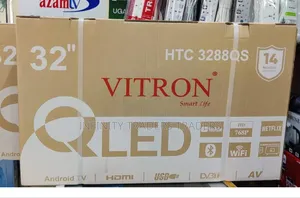 *Vitron 32" Qled Smart Android Frameless