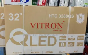 *Vitron 32" Qled Smart Android Frameless
