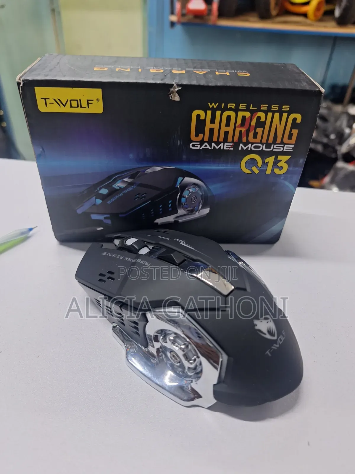 T_wolf Wireless Charging Mouse