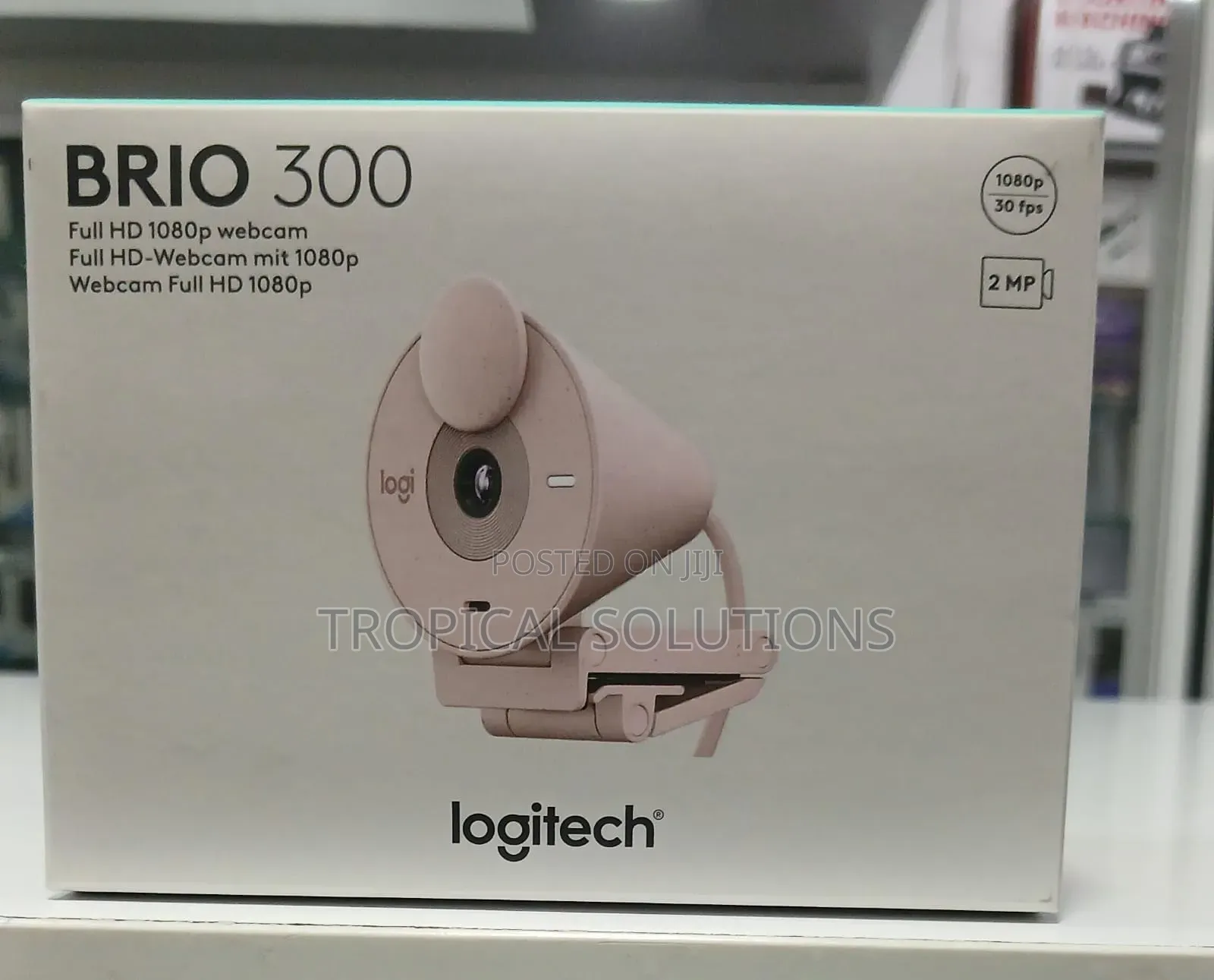 Logitech Brio 300 Full Hd Webcam 1080p