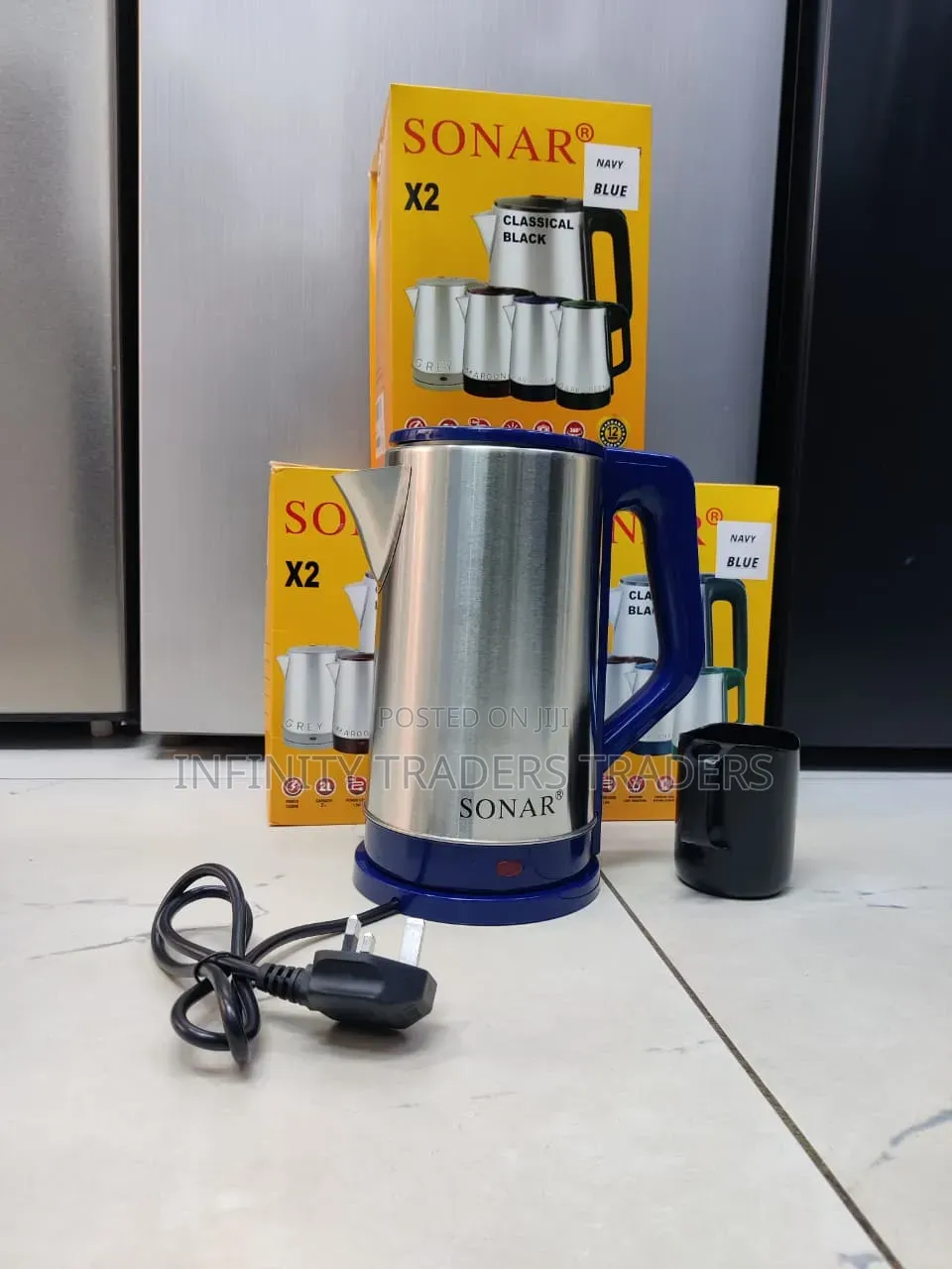 Sonar Kettle Cordless 2l