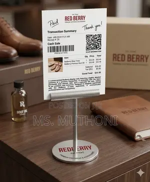 Tabletop Transactions Clamp Holder