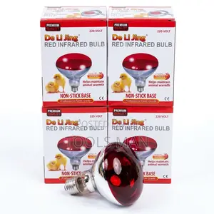 Chicken Red Infrared Bulb 220v 250w – Poultry Brooder Heat Lamp