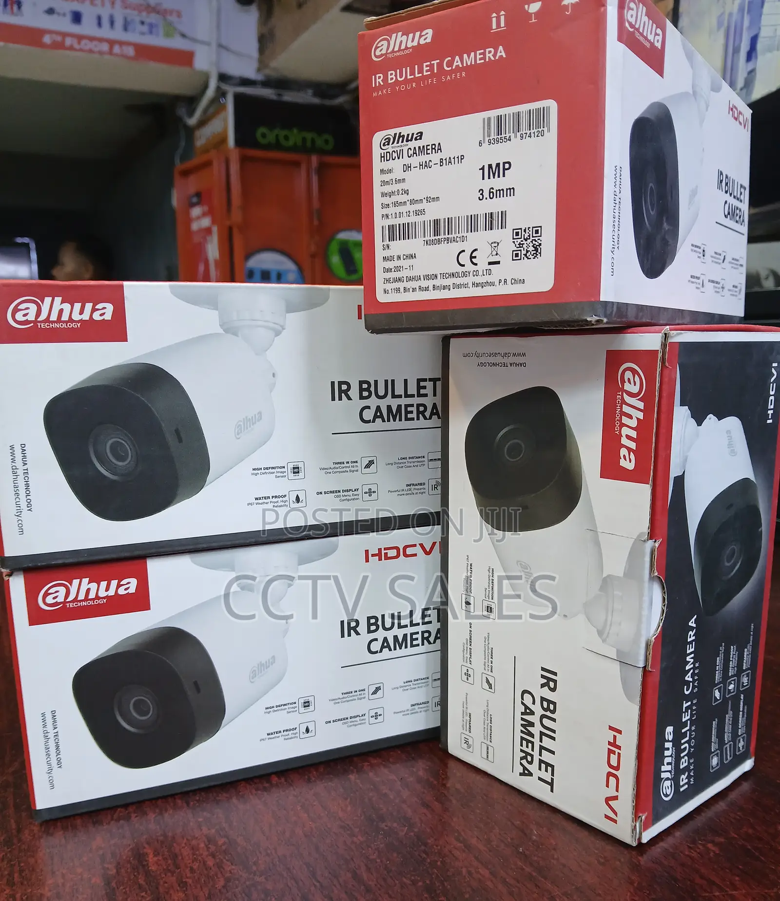 Hdcvi Dh-Hac-B1a11p 3.6mm Wired Camera on Offer 20m