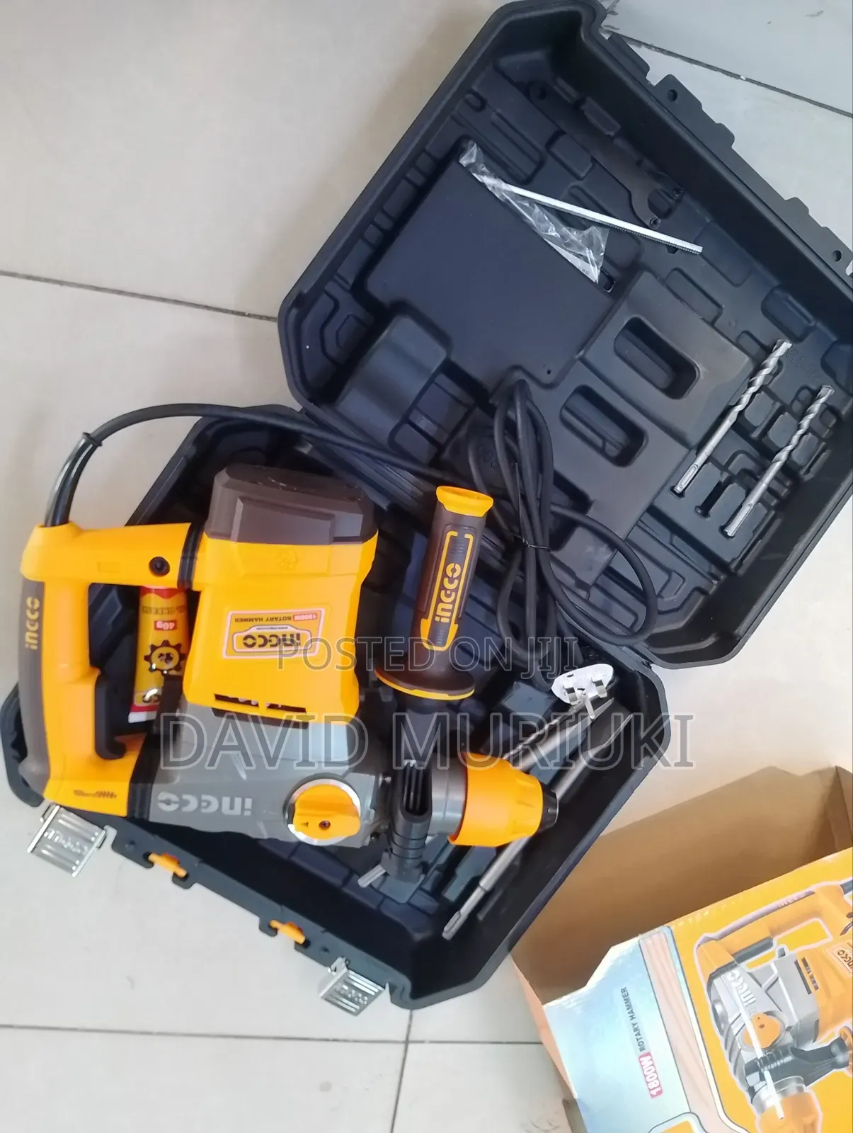 Ingco Routery Hammer Drill Set