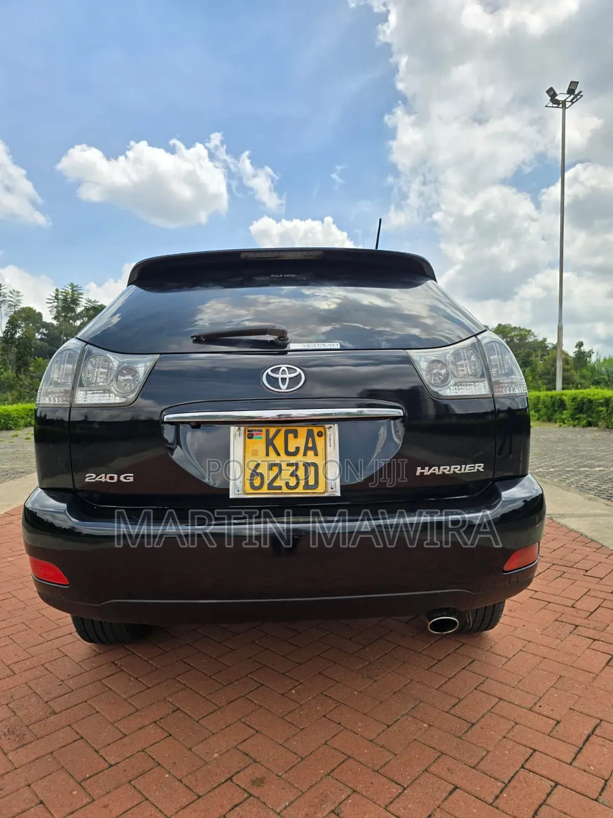Toyota Harrier 2008 Black
