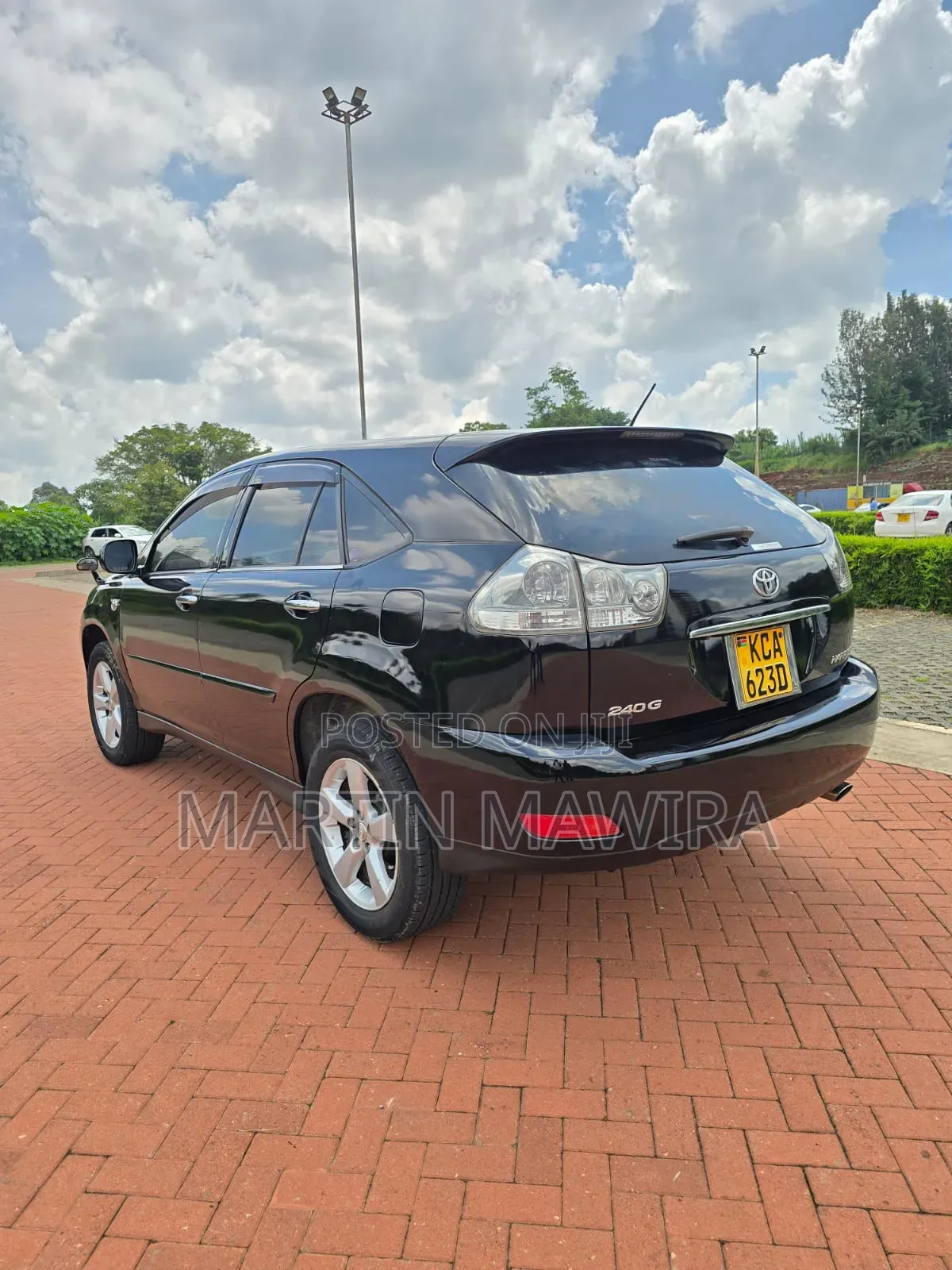 Toyota Harrier 2008 Black