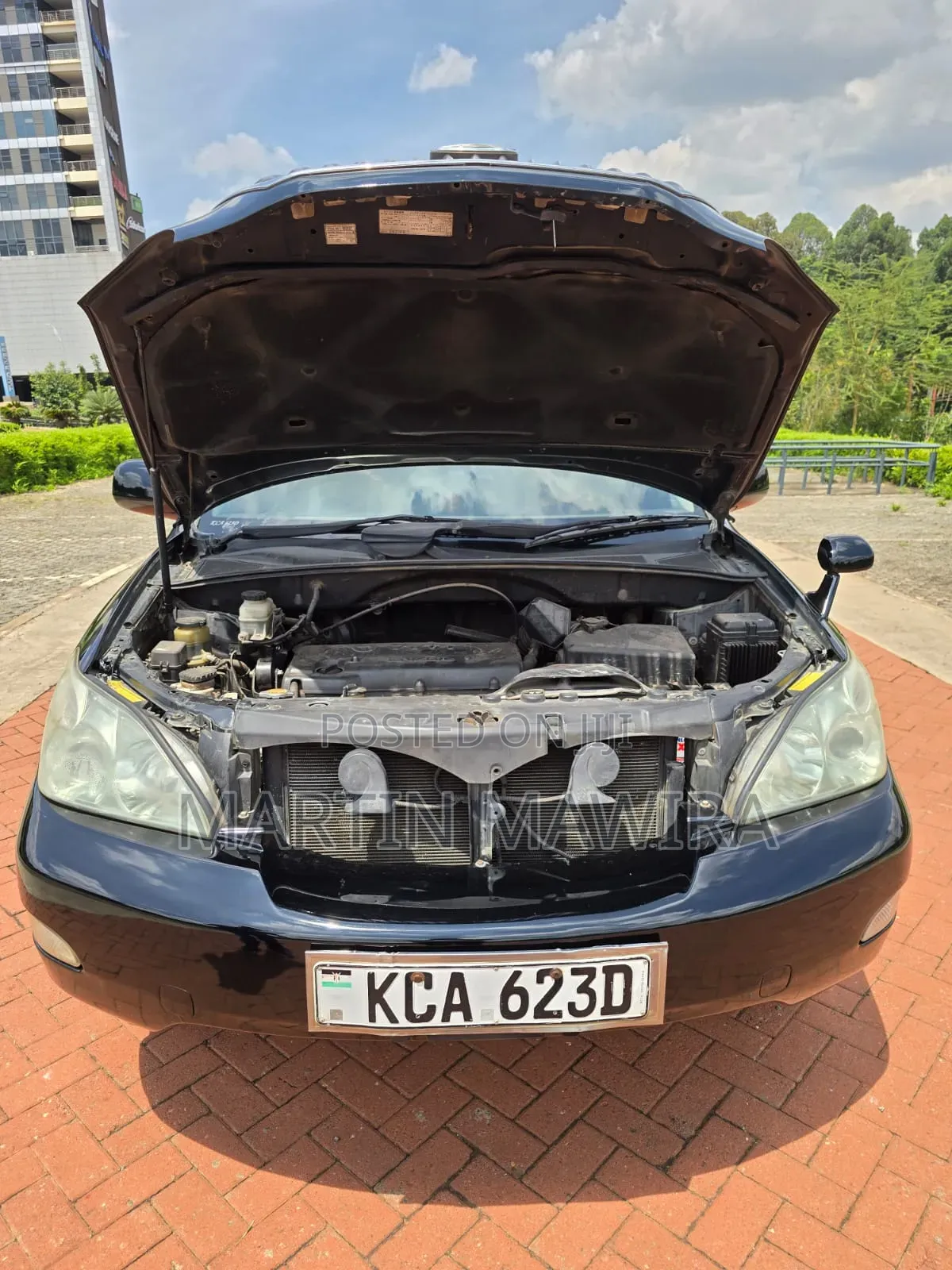 Toyota Harrier 2008 Black