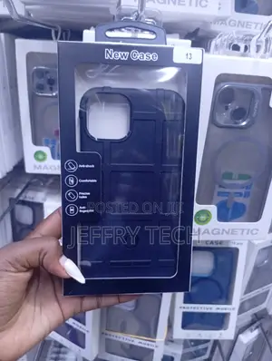 iPhone 13 Magnetic Rugged Shield Phone Case