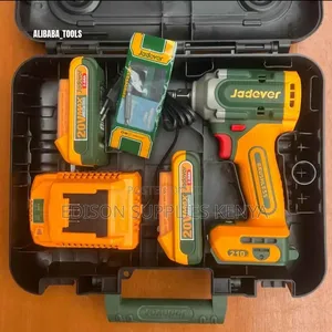 210nm Cordless Impact Wrench and Driver 2-in-1 Jadever 20v 2.0ah Batts