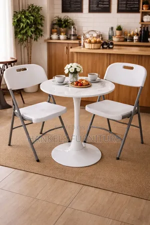 Dining Set With Foldable Chairs – Space Saving Table Set