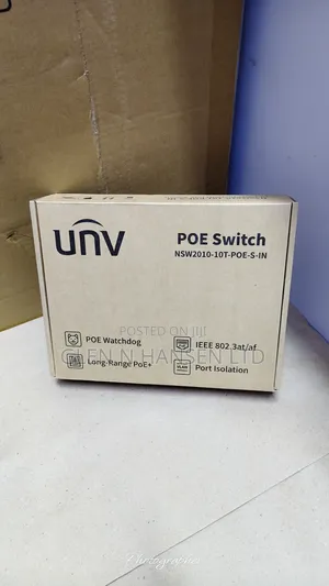 Unview 4 and 8port Poe Switches