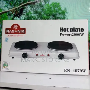 Rashnik Electric Double Hotplate/Two Burner Hotplate