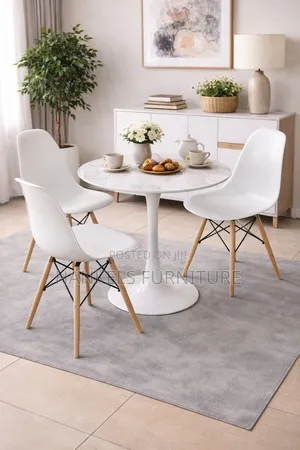 Eames Dining Set 3 Seater – Modern Dining Table Chairs