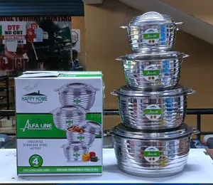 Happy Home Hot Pots 4pcs