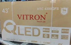 Vitron 43 Smart Qled Android Frameless Htc4300qfs