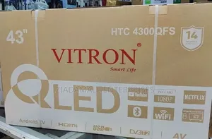 Vitron 43 Smart Qled Android Frameless Htc4300qfs