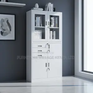 Steel 2-Swing Door Document Safe Cabinet