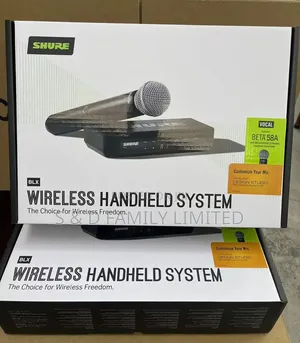 Shure Blx24/Beta 58a Single Microphone Wireless System