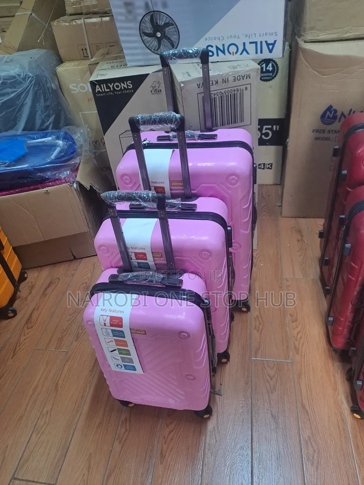 Quality Suitcases 3 in One Classic Set