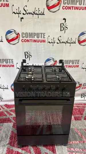 Bj3s 60604g 60*60cm 4 Powerful Gas Burners With Electric Oven