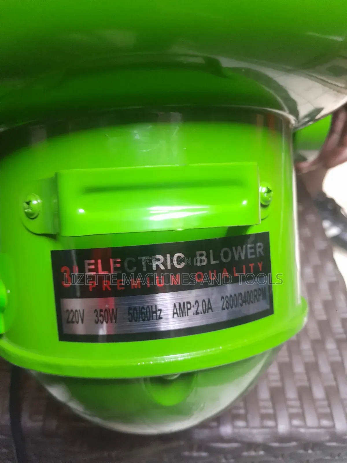 3" Industrial Electric Blower Single Phase