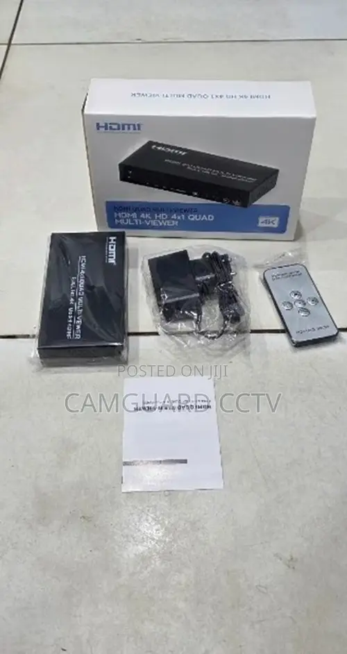 Hdmi Quad Screen Splitter 4 Input 1 Output Uhd