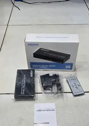 Hdmi Video Splitter Quad Multi-Viewer 4 in 1 Out