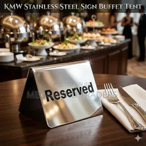 Stainless Steel Reserved Sign