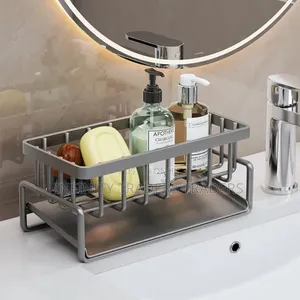 Sink Caddy With Towel Holder