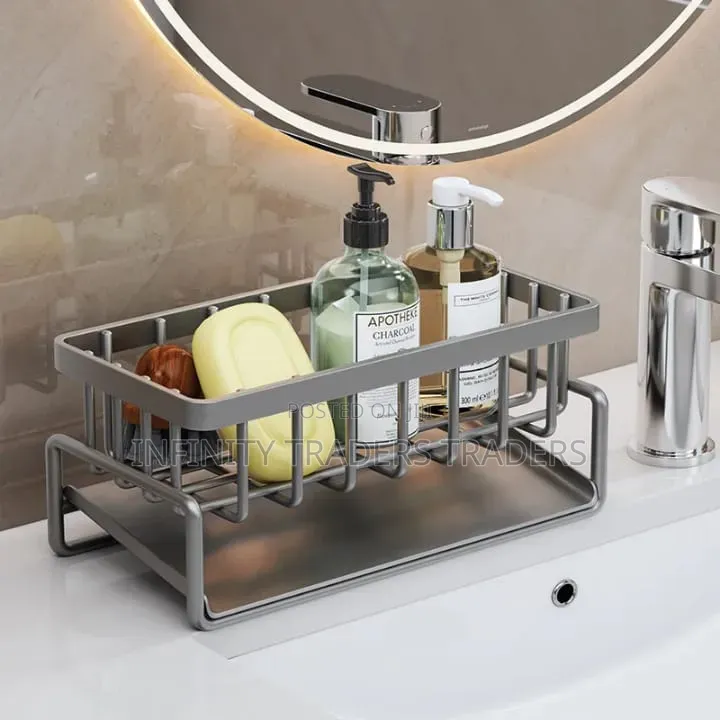 Sink Caddy With Towel Holder