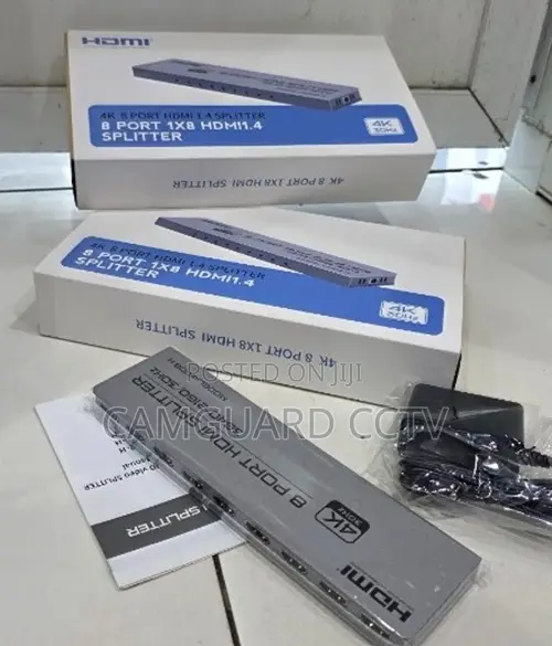 Hdmi Splitter 1 Input 8 Outputs Signal Distributor