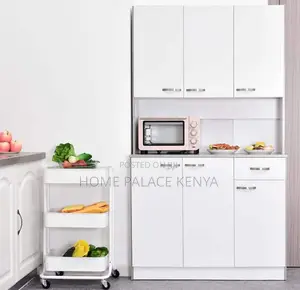 Kitchen Cabinet: High Capacity Freestanding Kitchen Cabinet