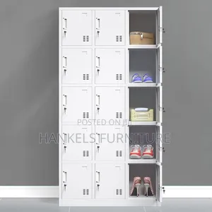 15 Locker Cabinet – Office Gym Personal Storage Unit