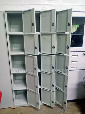 15-Locker Steel Filing Cabinet – Office Staff Storage Locker