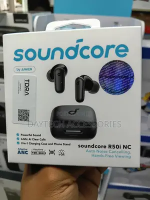 This Is a Soundcore R50i Nc Noise-Cancelling Earbud Set by Anker.