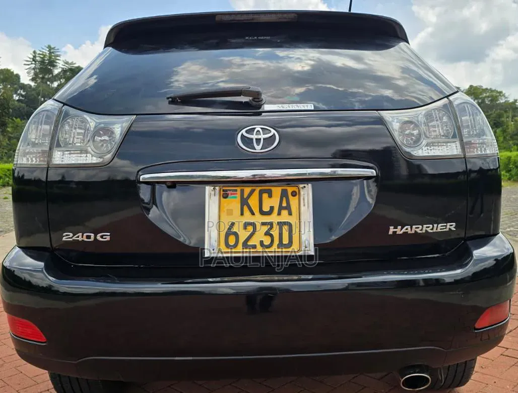 Toyota Harrier 2008 Black