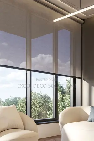 Sunscreen Roller Blinds for Modern Interior Windows