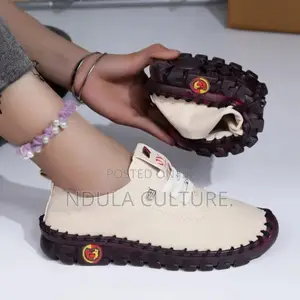Rubber Sole Ladies Shoes