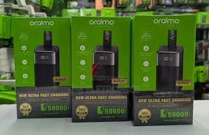 50000 Mah Super Fast 85w Oraimo Power Bank.