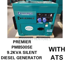 Diesel Silent Generator /Premier Silent Diesel Generator 9.2kva