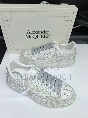 Alexander McQueen White Crystal_galaxy__ _Glitter_