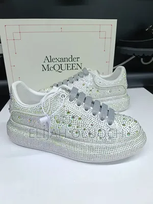 Alexander McQueen White Crystal_galaxy__ _Glitter_