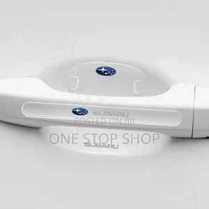 8 Subaru Clear Door Stickers Design Prevent Scratch in Handle Bowl